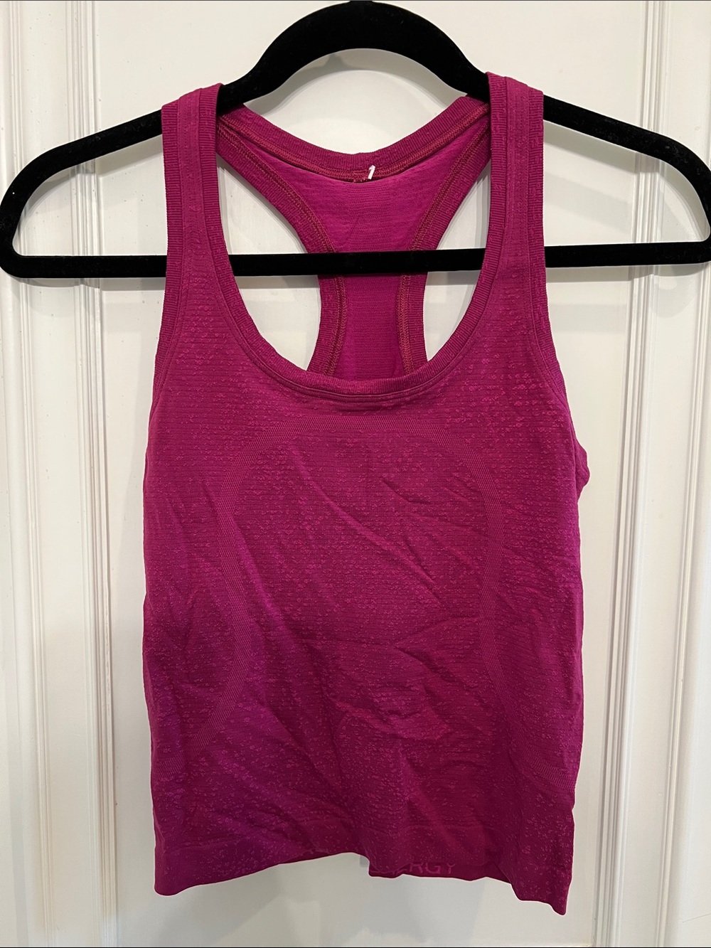 lululemon athletica Magenta Racerback Tank Top